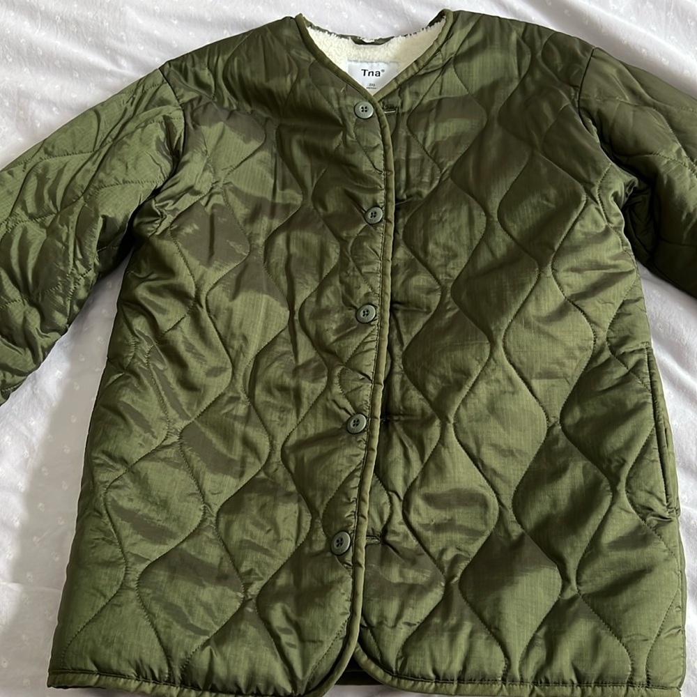 Aritzia fleece lined jackett